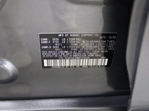 Used 2021 Subaru Outback Onyx Edition XT image 39