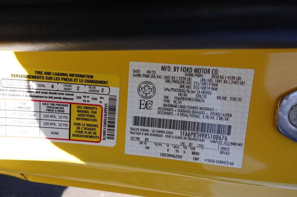 Used 2024 Ford Mustang Premium RWD image 20