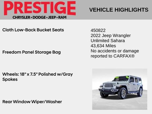 Used 2022 Jeep Wrangler Unlimited Sahara image 4