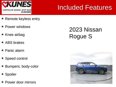 Used 2023 Nissan Rogue S AWD/4WD image 3