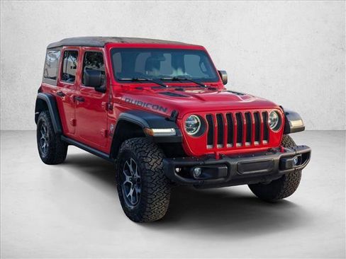 Used 2021 Jeep Wrangler Unlimited Rubicon w/ Steel Bumper Group image 3