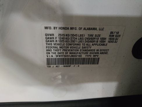 Used 2018 Honda Pilot EX-L image 33