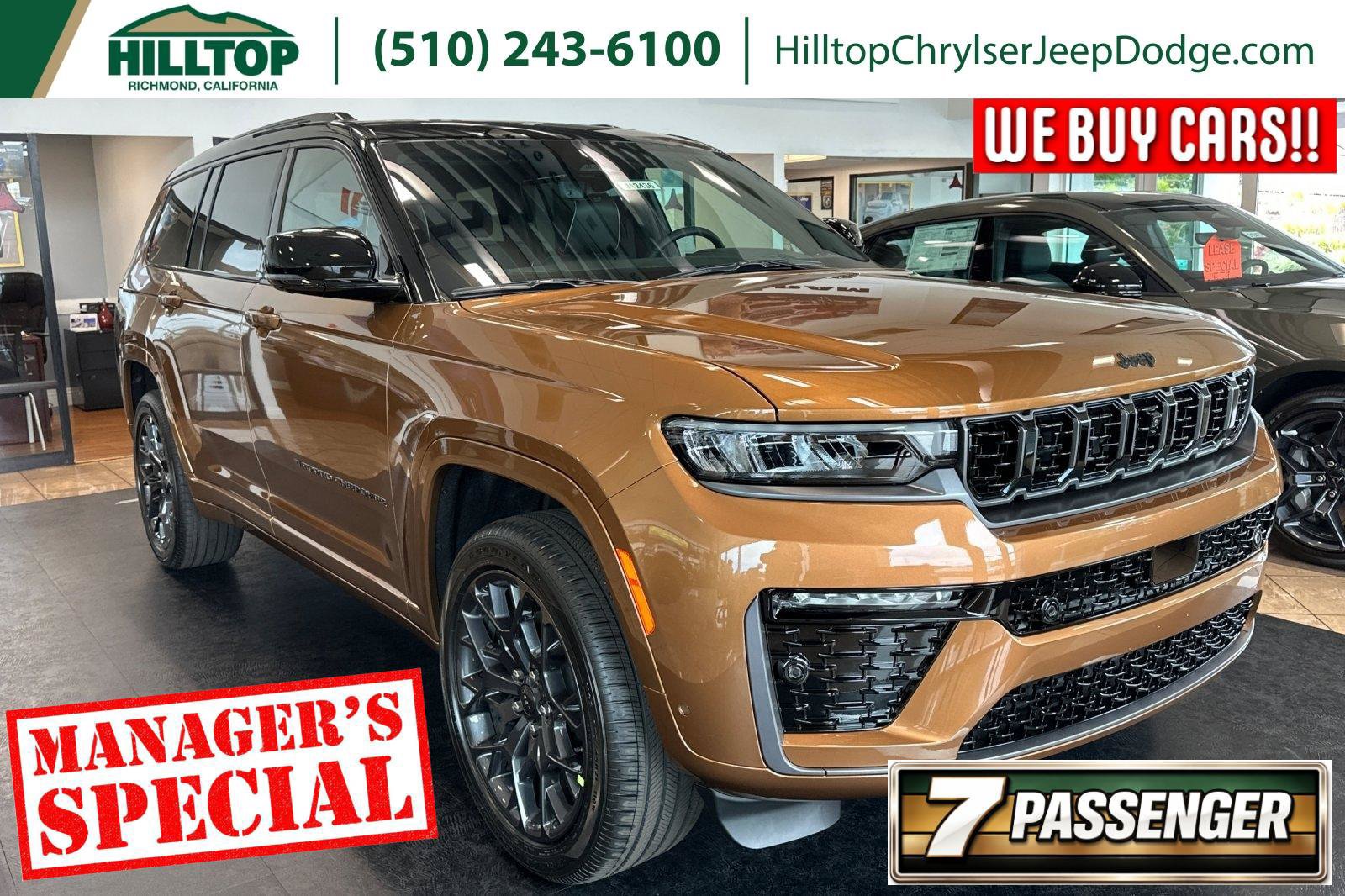 New 2026 Jeep Grand Cherokee L Summit w/ Obsidian Package AWD/4WD image 1