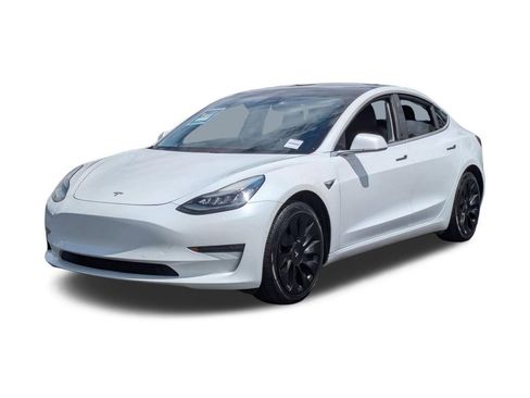Used 2019 Tesla Model 3 Long Range RWD image 1