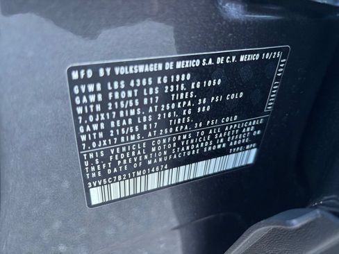 Used 2026 Volkswagen Taos S FWD image 26