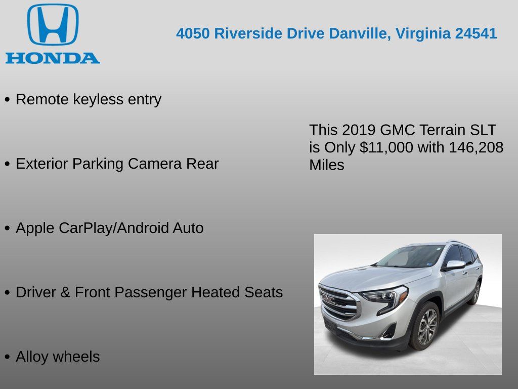 Used 2019 GMC Terrain SLT FWD image 12