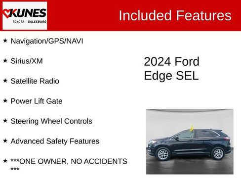 Used 2024 Ford Edge SEL AWD/4WD image 3