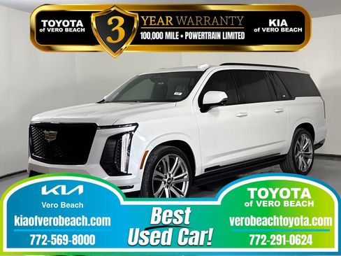 Used 2025 Cadillac Escalade ESV Sport Platinum image 1