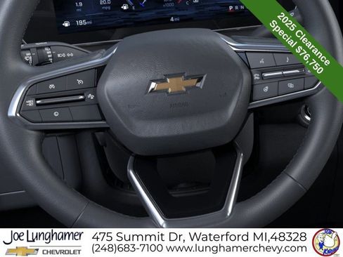 New 2025 Chevrolet Tahoe Premier w/ LPO, Illumination Package AWD/4WD image 21