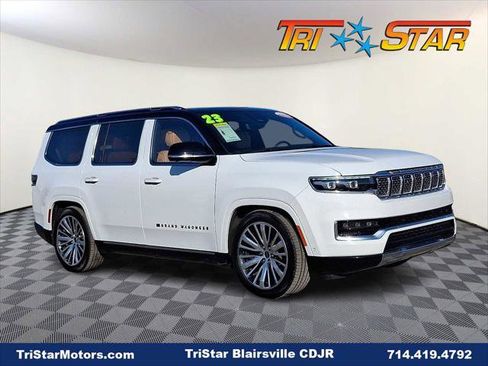 Certified 2023 Jeep Grand Wagoneer Series III w/ Rear Seat Video Group 1 image 1