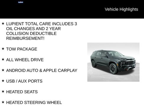 Used 2024 Chevrolet Traverse Z71 AWD/4WD image 7