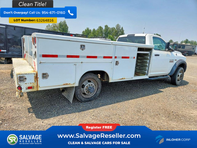 Used 2017 RAM 5500 Tradesman w/ Power & Remote Entry Group AWD/4WD image 4