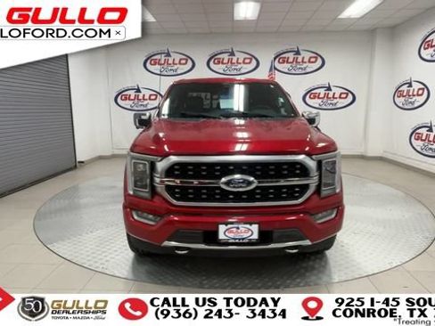 Certified 2022 Ford F150 Platinum w/ Equipment Group 701A High AWD/4WD image 3