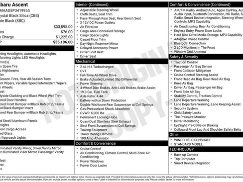 Used 2023 Subaru Ascent 8-Passenger AWD/4WD image 6