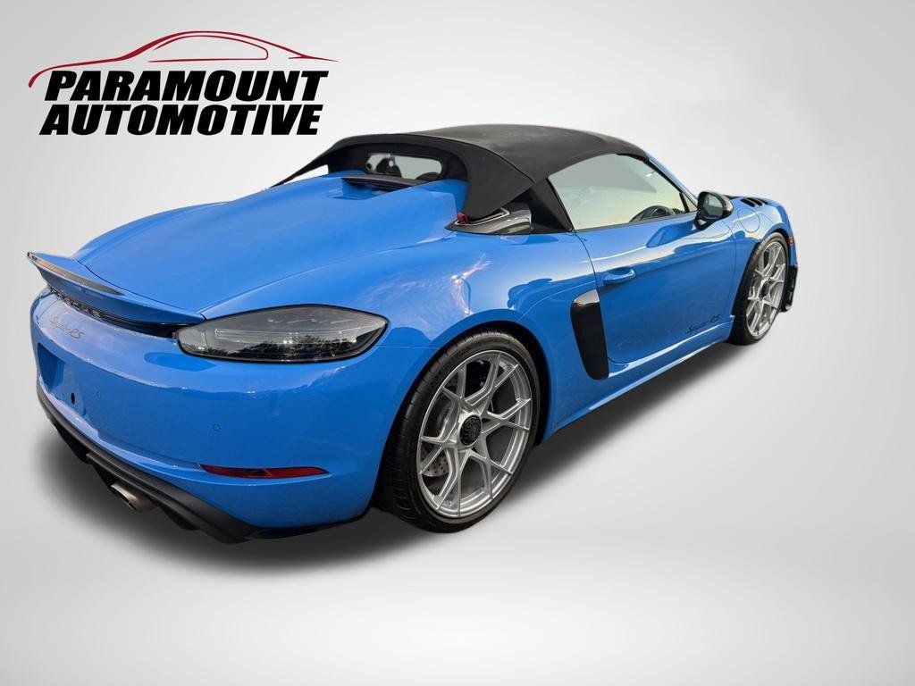 Used 2025 Porsche 718 Boxster Spyder RS w/ Weissach Package RWD image 4