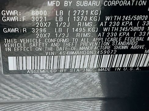 Used 2022 Subaru Ascent Touring AWD/4WD image 38