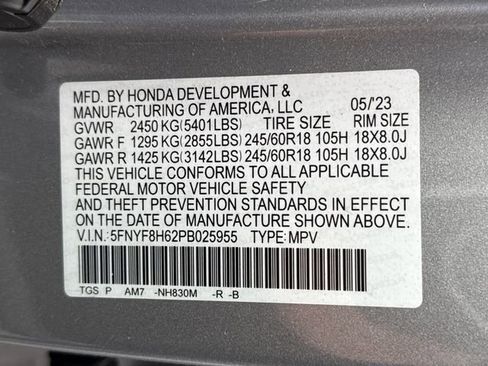 Used 2023 Honda Passport TrailSport image 22