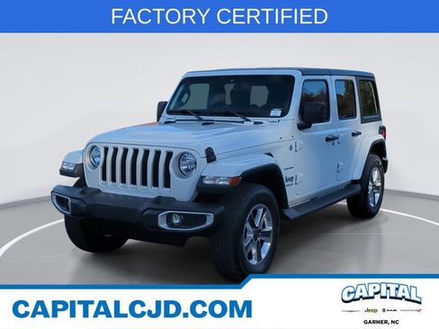 Certified 2021 Jeep Wrangler Unlimited Sahara image 1