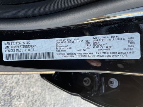 Certified 2022 RAM 1500 Laramie w/ Sport Appearance Package image 11