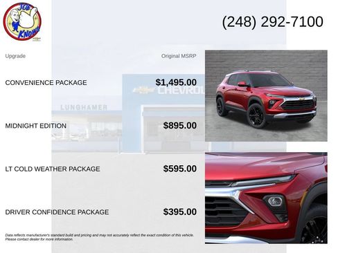 New 2026 Chevrolet TrailBlazer LT w/ Convenience Package AWD/4WD image 5