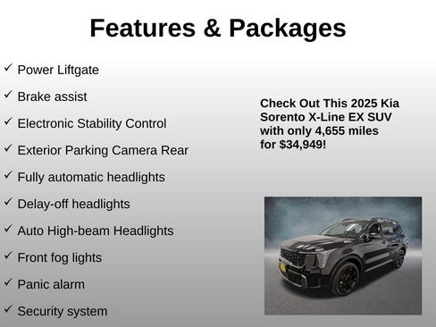 Used 2025 Kia Sorento X-Line EX image 17