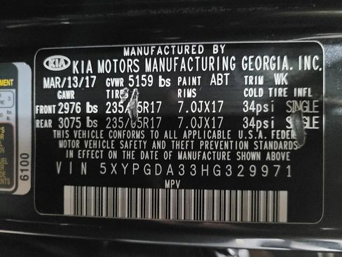 Used 2017 Kia Sorento AWD w/ LX Convenience Package image 33