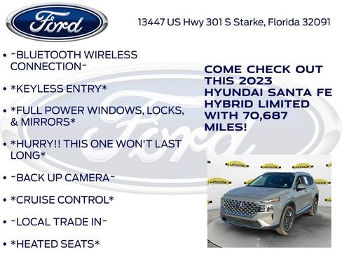 Used 2023 Hyundai Santa Fe Limited image 10