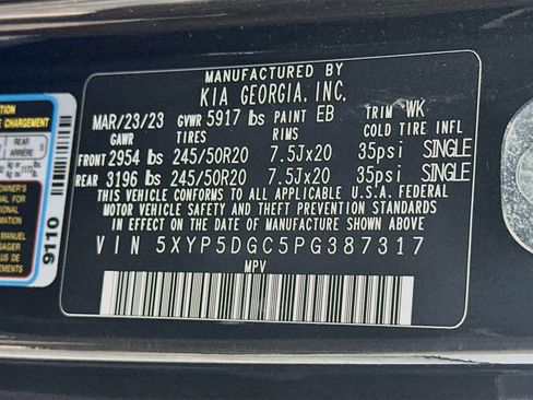 Used 2023 Kia Telluride SX Prestige X-Line AWD/4WD image 12