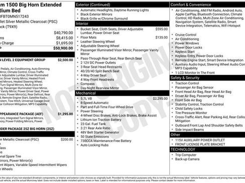 Used 2021 RAM 1500 Big Horn AWD/4WD image 2