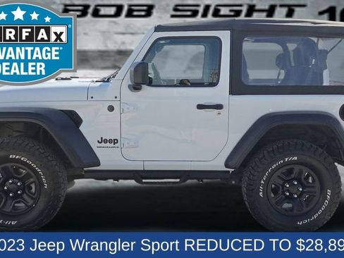Used 2023 Jeep Wrangler Sport image 3