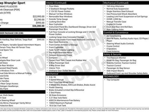 Used 2015 Jeep Wrangler Sport image 29