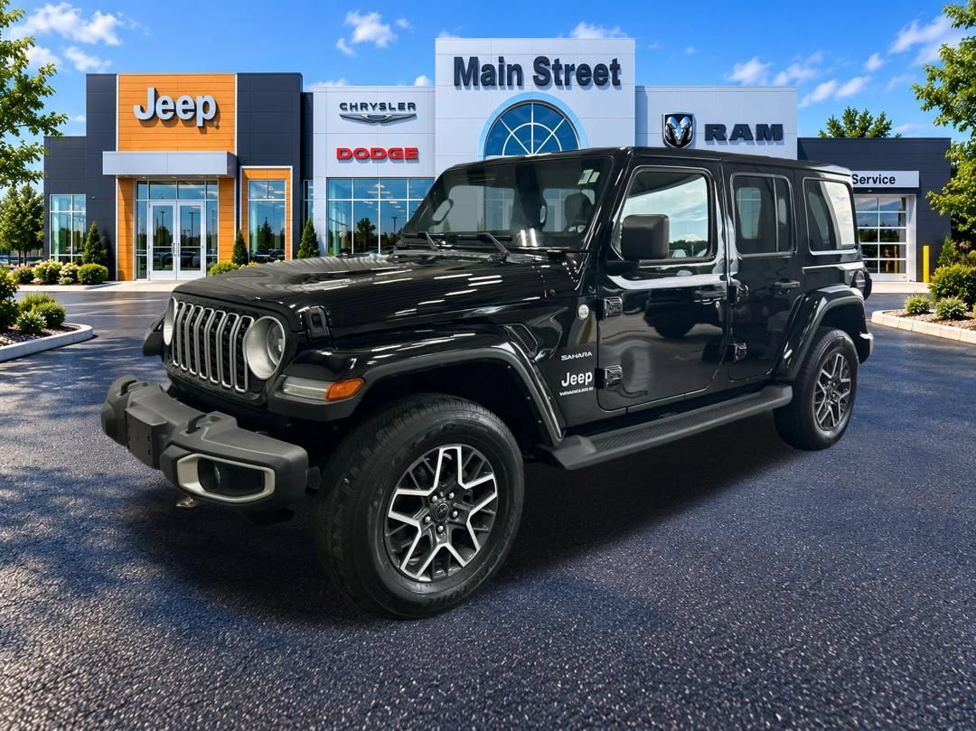 Used 2024 Jeep Wrangler Unlimited Sahara AWD/4WD image 1