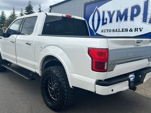 Used 2019 Ford F150 Platinum w/ Max Trailer Tow Package AWD/4WD image 13