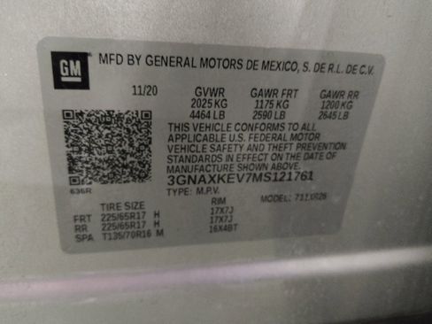 Used 2021 Chevrolet Equinox LT image 33