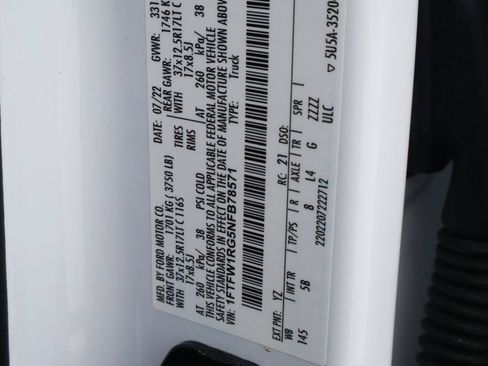 Used 2022 Ford F150 Raptor w/ Raptor 37 Performance Package AWD/4WD image 26