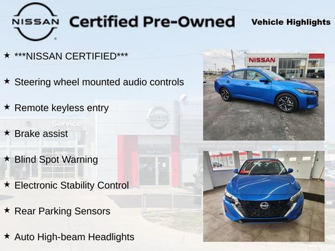 Used 2025 Nissan Sentra SV FWD image 9