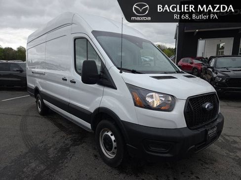 Used 2023 Ford Transit 250 148 High Roof Extended w/ Load Area Protection Package RWD image 1