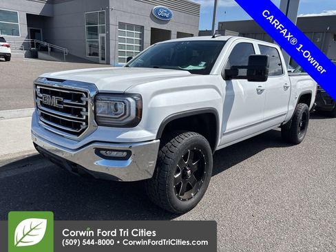 Used 2017 GMC Sierra 1500 SLT w/ SLT Premium Package AWD/4WD image 1