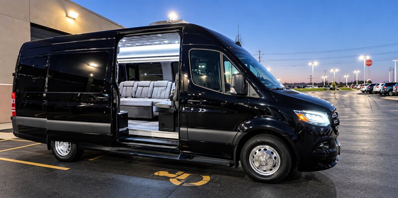 Used 2020 Mercedes-Benz Sprinter 3500 w/ Windows All Around Package image 1