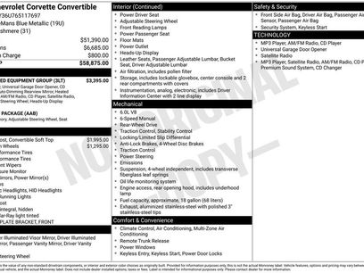 Used 2006 Chevrolet Corvette Convertible w/ Preferred Equipment Group