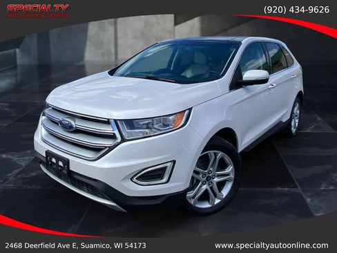 Used 2018 Ford Edge Titanium w/ Technology Package AWD/4WD image 1