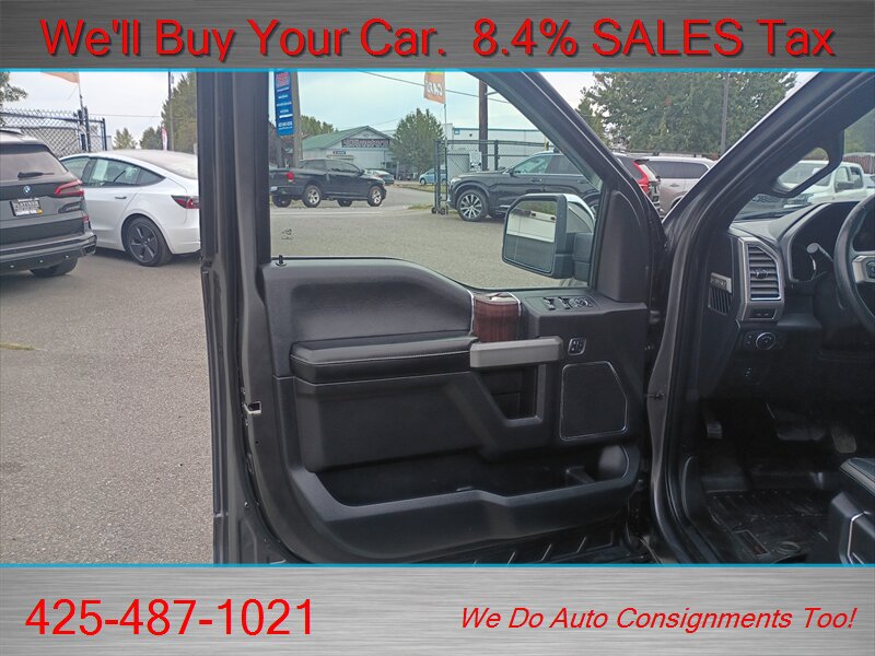 Used 2015 Ford F150 Platinum w/ Equipment Group 701A Luxury AWD/4WD image 10