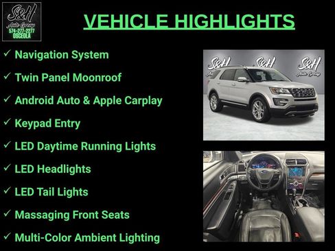 Used 2017 Ford Explorer Limited w/ Equipment Group 301A AWD/4WD image 3