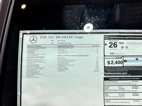 New 2026 Mercedes-Benz GLC 300 4MATIC image 17