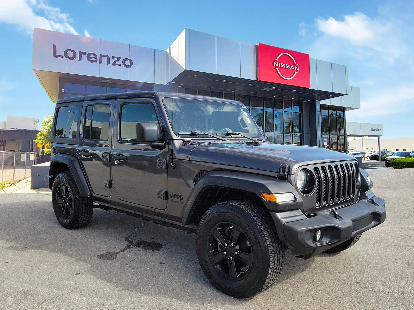 Used 2022 Jeep Wrangler Unlimited Sport AWD/4WD image 3