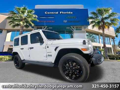 Used 2023 Jeep Wrangler Unlimited Sahara w/ Cold Weather Group image 1