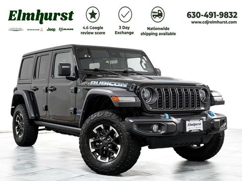 Used 2024 Jeep Wrangler Unlimited Rubicon 4xe AWD/4WD image 1