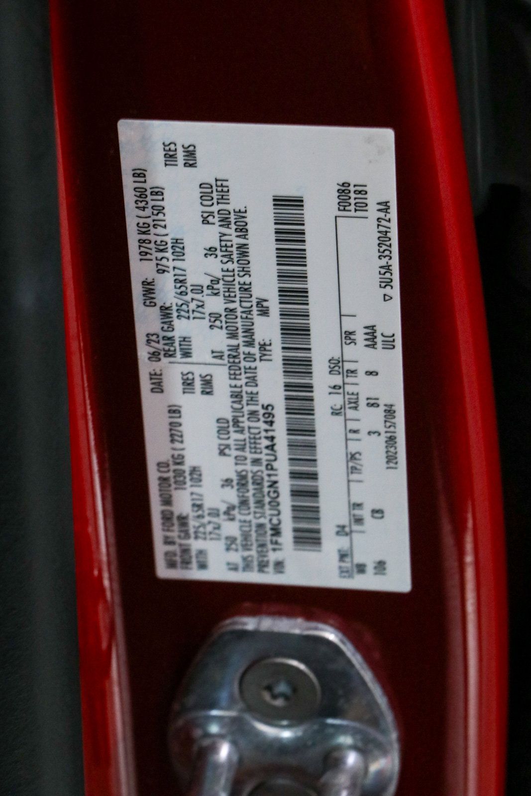 Used 2023 Ford Escape Active FWD image 32