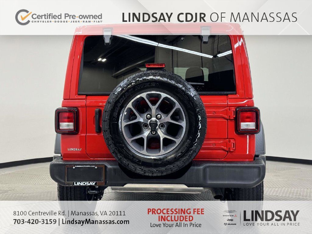 Used 2025 Jeep Wrangler Unlimited Sport AWD/4WD image 8