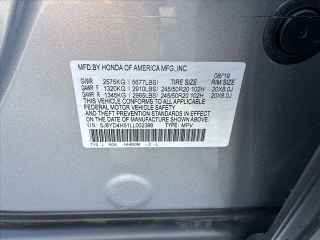Used 2020 Acura MDX w/ Technology Package AWD/4WD image 15